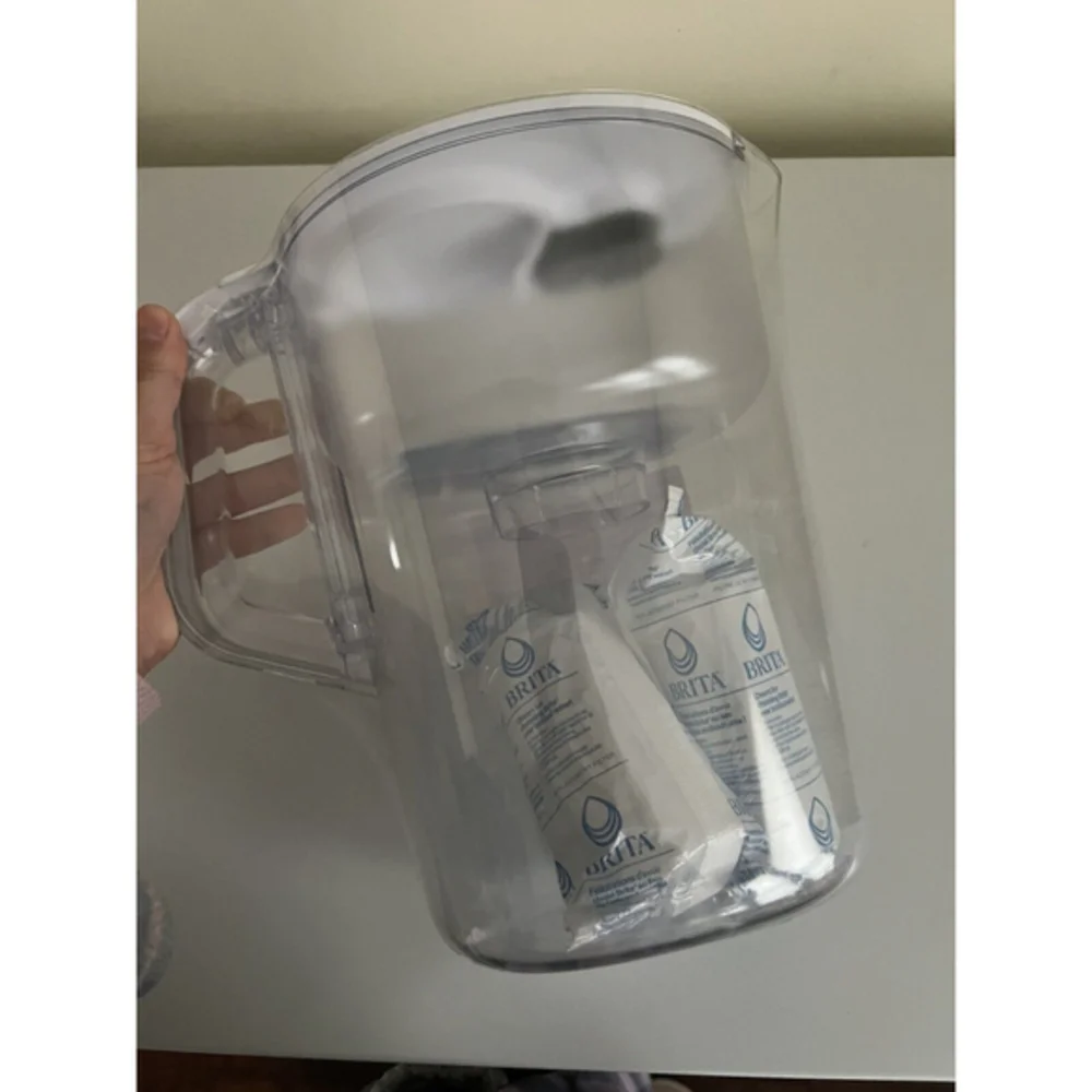 Brita Champlain Water Filter Pitcher 10 Cup with 2 Filters Sealed New